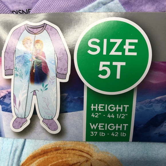 Disney's Frozen Blanket Sleeper Size 12M-5T - Picture 9 of 12